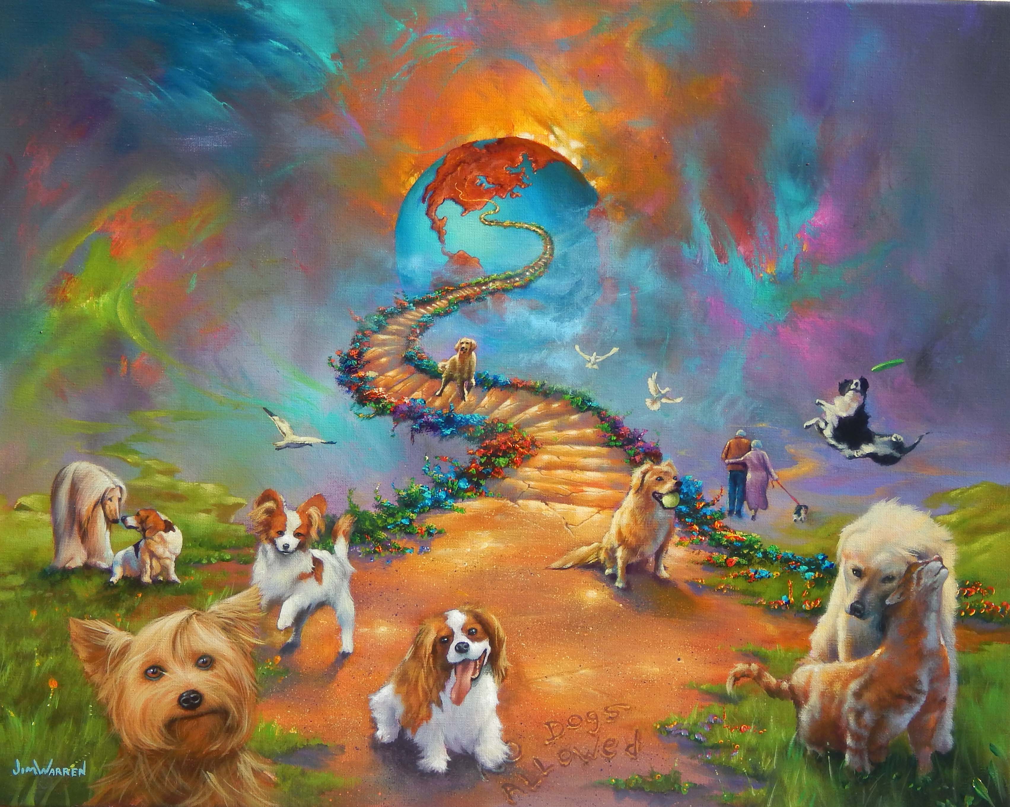 Jim Warren All Dogs Go to Heaven #4 - Dogs Allowed